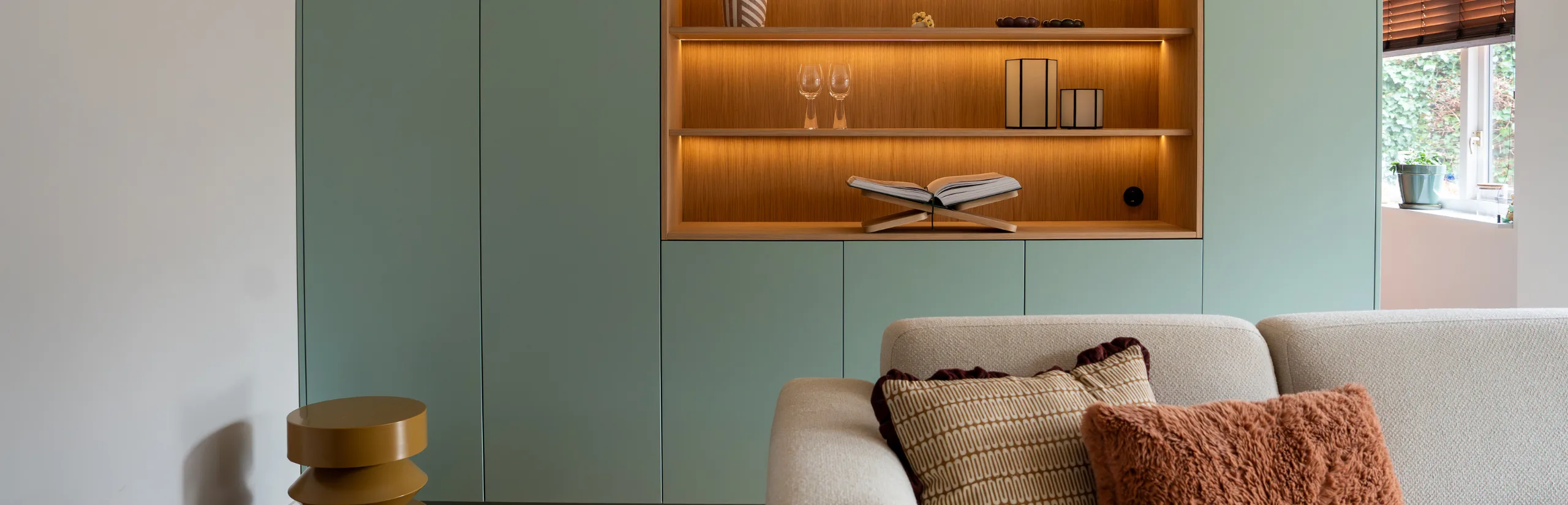 “Het eindresultaat is een interieur waar ik elke dag plezier aan beleef.”